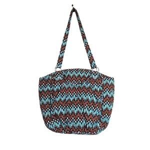 Vera Bradley (Retired) Sierra Stream Double Strap Large Quilted Shoulder Bag